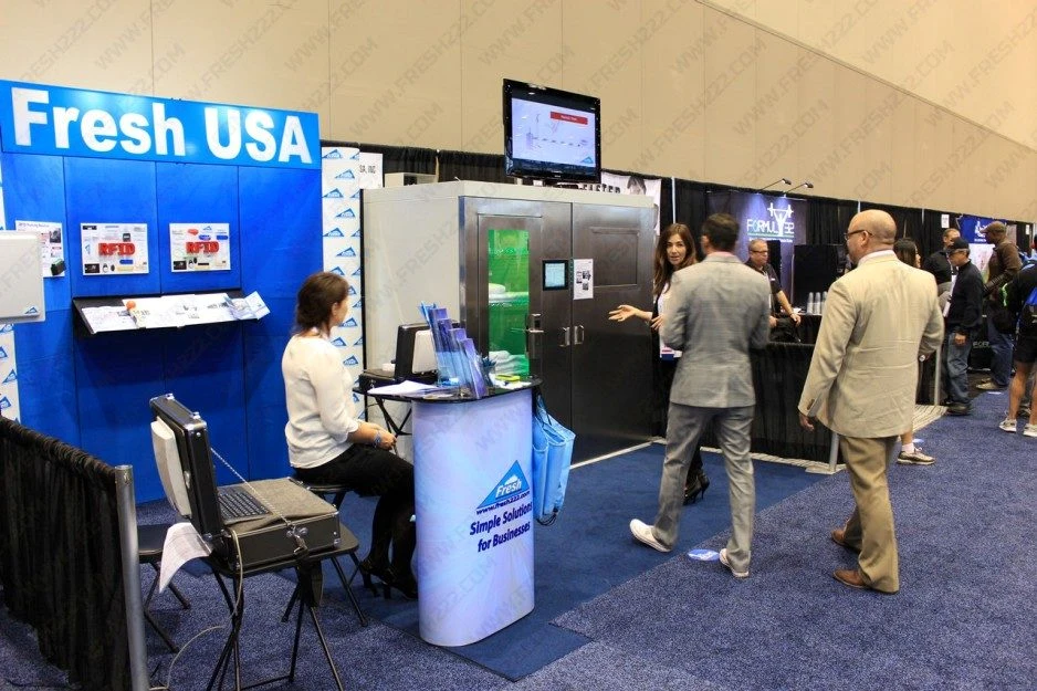 معدات أتمتة في جناح Fresh USA