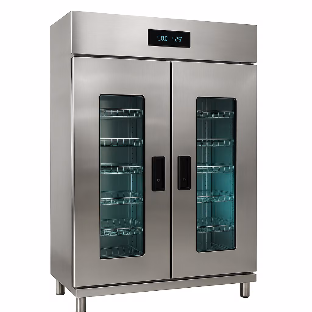 Fresh USA Smart Towel Cabinet SCF-950 towel issue and return workflow: Smart towel cabinet SCF-950 for controlled towel issue, return and inventory